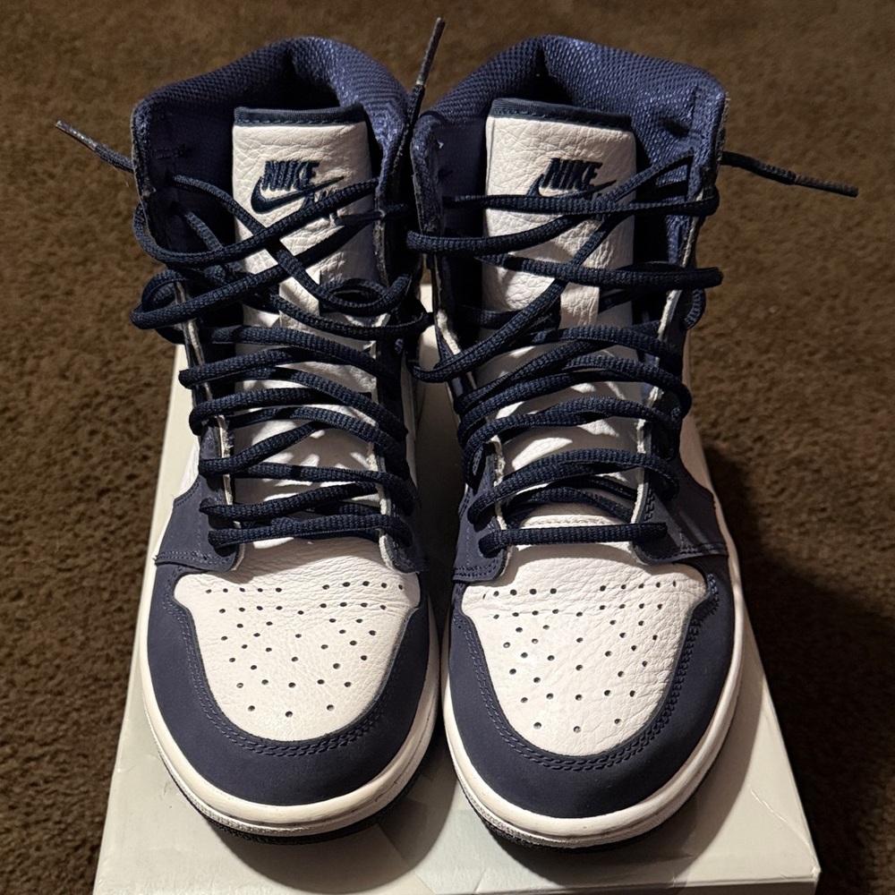 Nike Air Jordan 1 High COJP Midnight Navy - Men’s size 9
